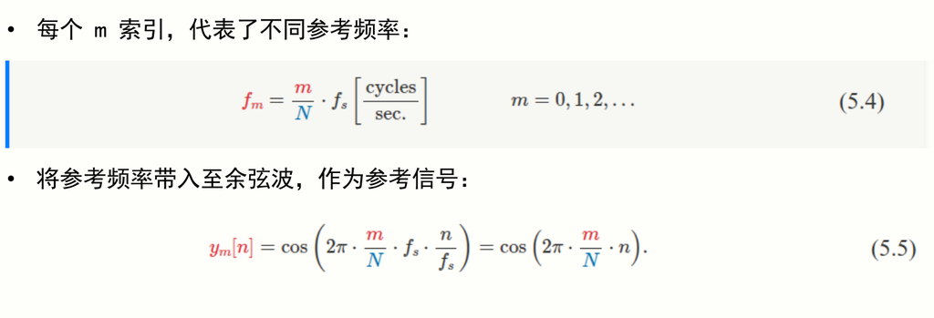 图3 参考信号的频率