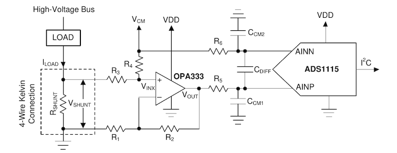 图9 电流检测电路图