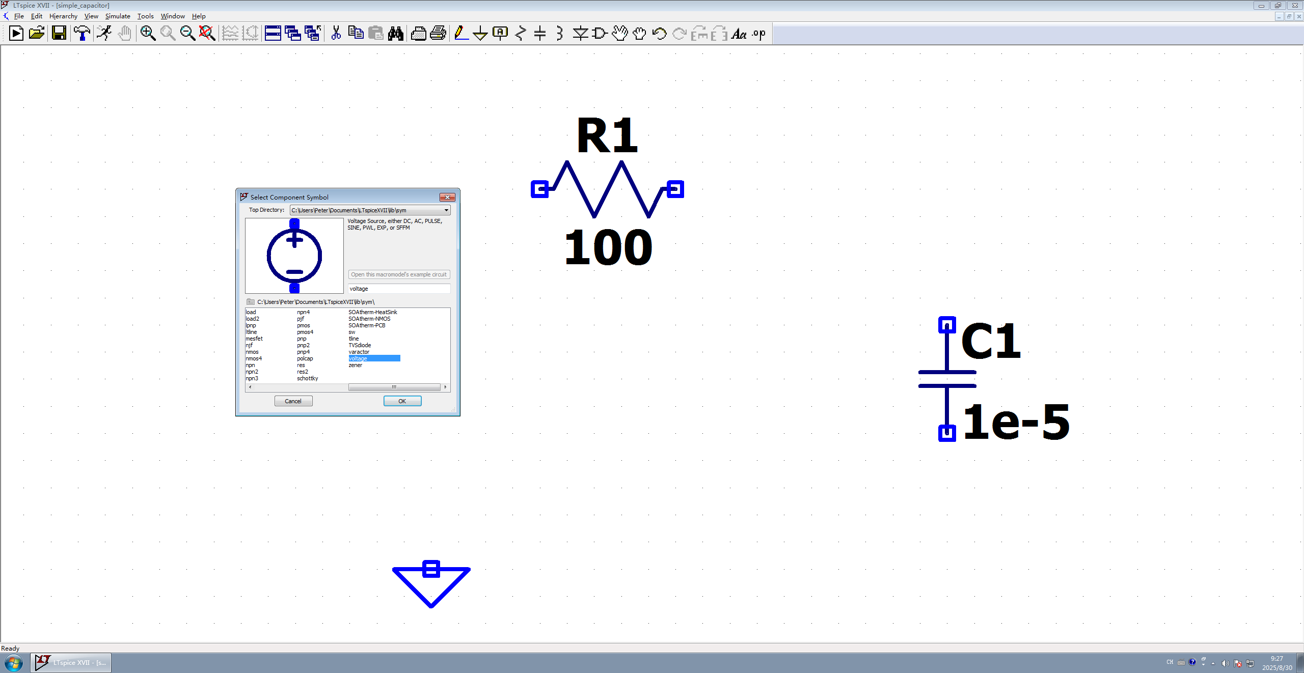图3 元器件参数设置