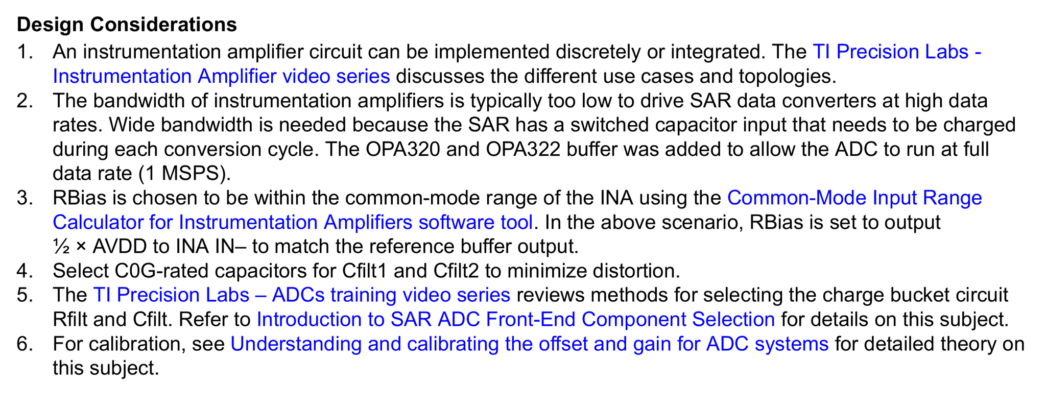 图3 Design Considerations 拓展阅读