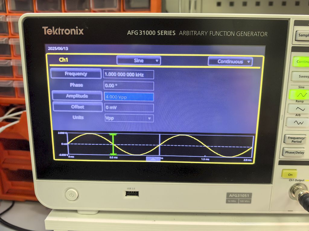 图7 信号发生器设置界面（调整后）