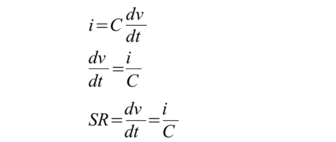 图1 压摆率的数学表达